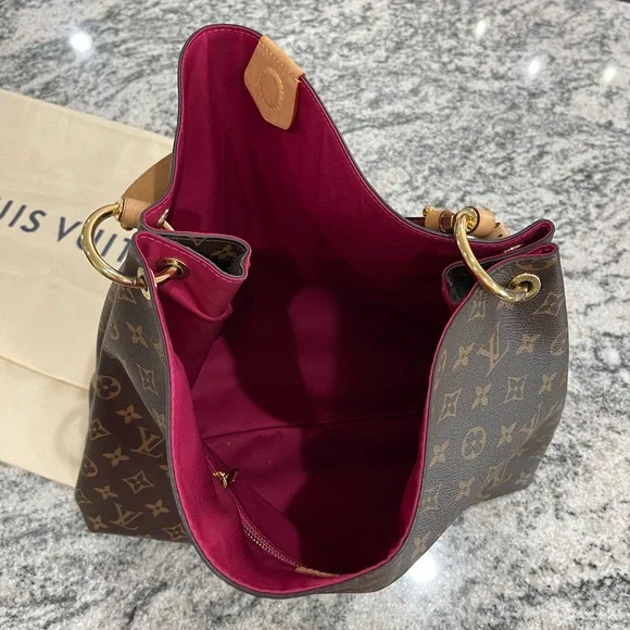 Louis Vuitton Brown Monogram Bag - Picture 5 of 13